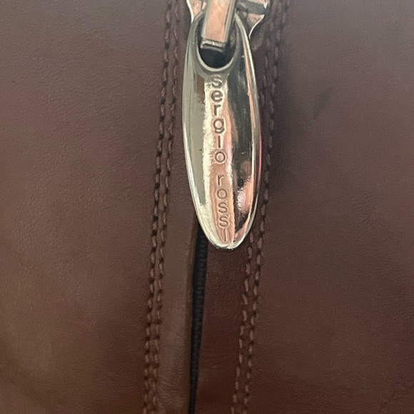 Sergio Rossi brown leather boots size EU 38 - Picture 3 of 7